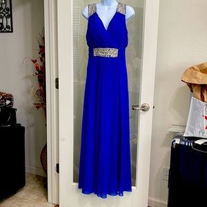 REPOSH Royal Blue Evening Gown